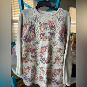 Casual Corner limited edition hand knitted sweater